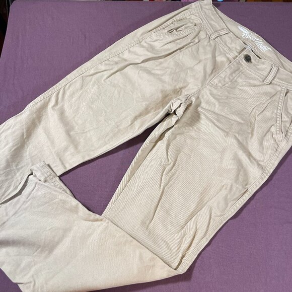 Old Navy The Sweet Heart Tan khaki straight leg pants- size 2 - Picture 1 of 8